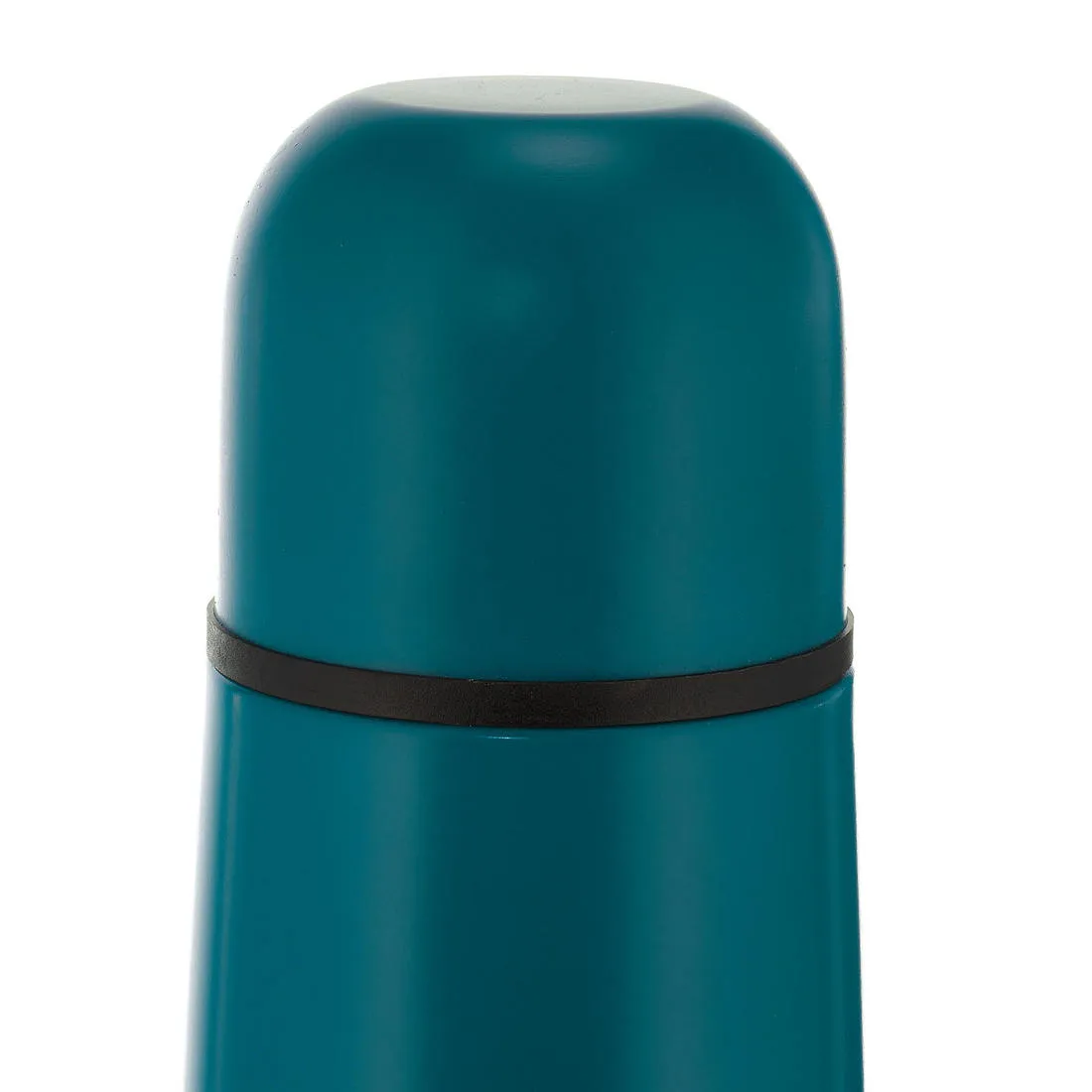 Stainless steel 0.7 L insulated bottle with cup for hiking - metal