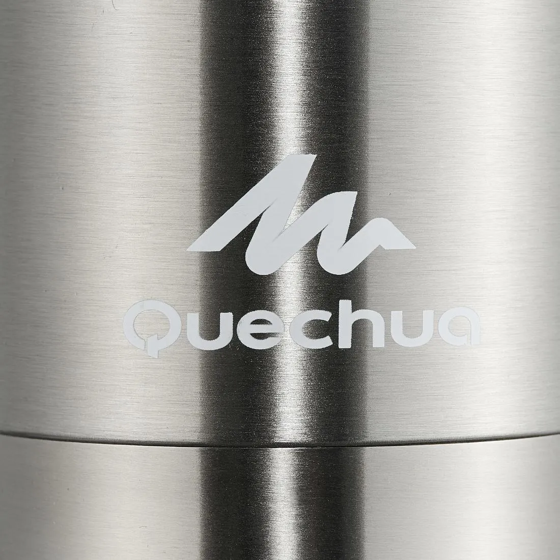 Stainless steel 0.7 L insulated bottle with cup for hiking - metal