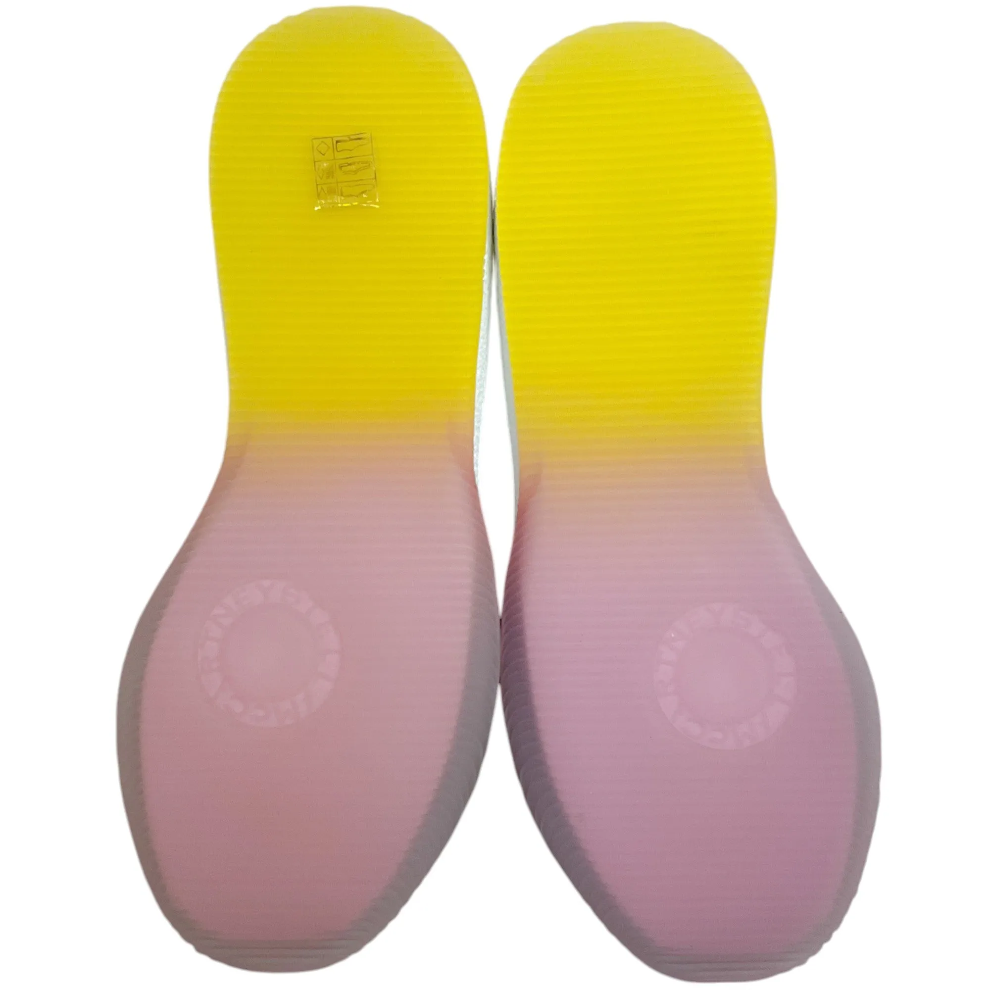 Stella McCartney Pink Degrade Loop Recycled Ombre Runner Sneakers