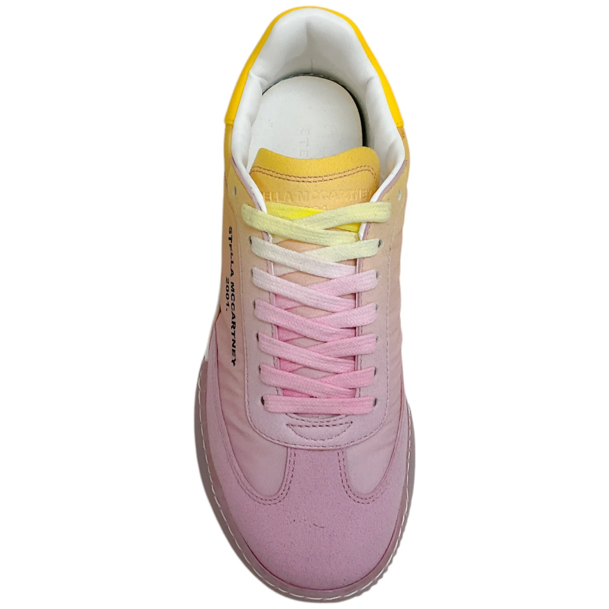 Stella McCartney Pink Degrade Loop Recycled Ombre Runner Sneakers