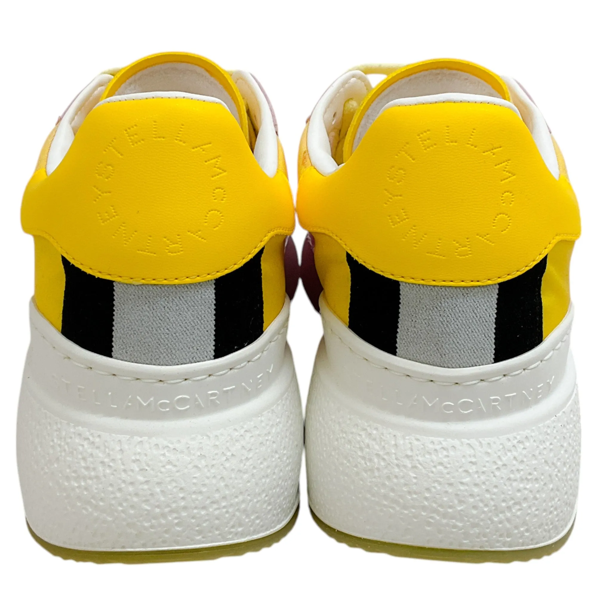 Stella McCartney Pink Degrade Loop Recycled Ombre Runner Sneakers