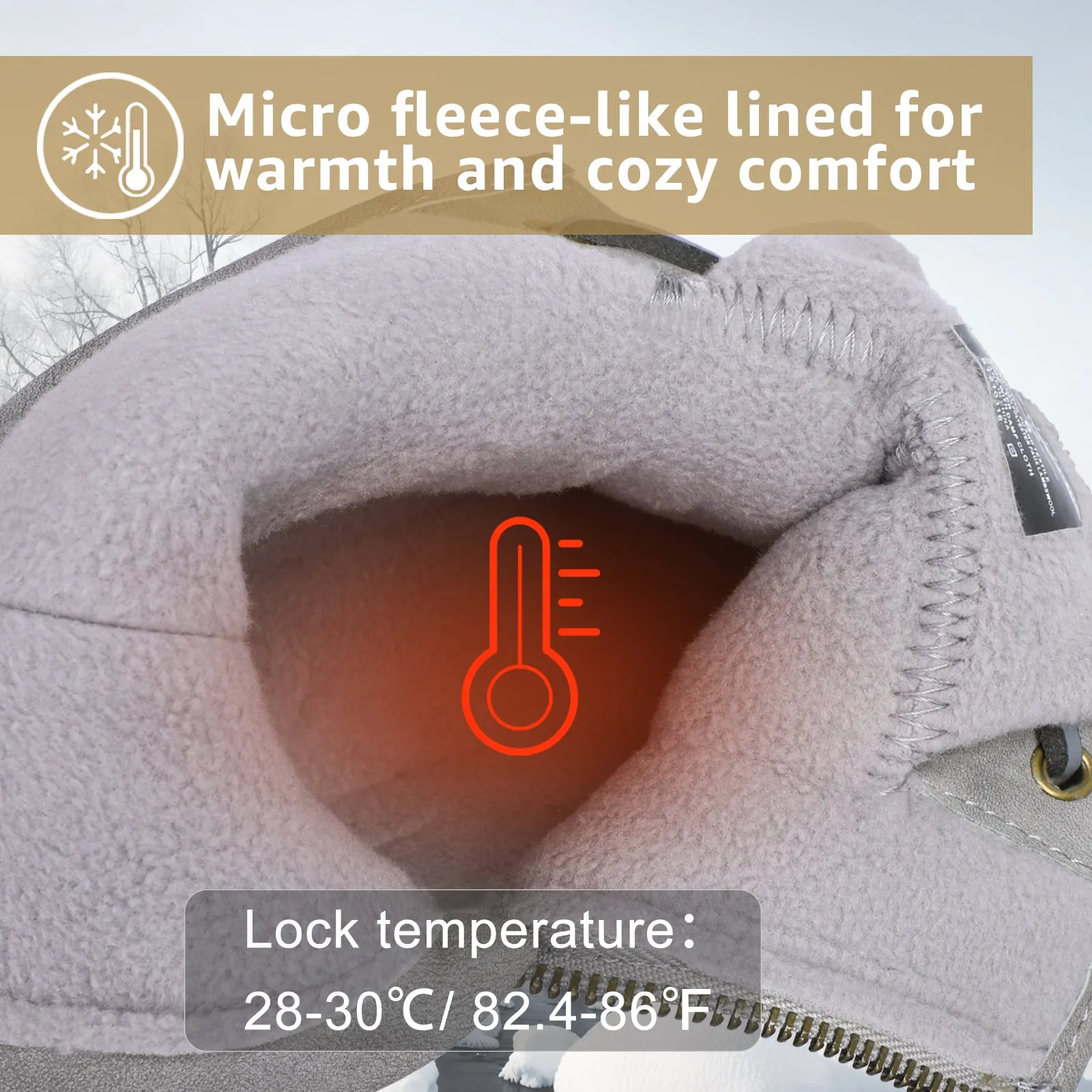 STQ Duck Boots for Women Waterproof Winter Boots Quilted Snow Boots