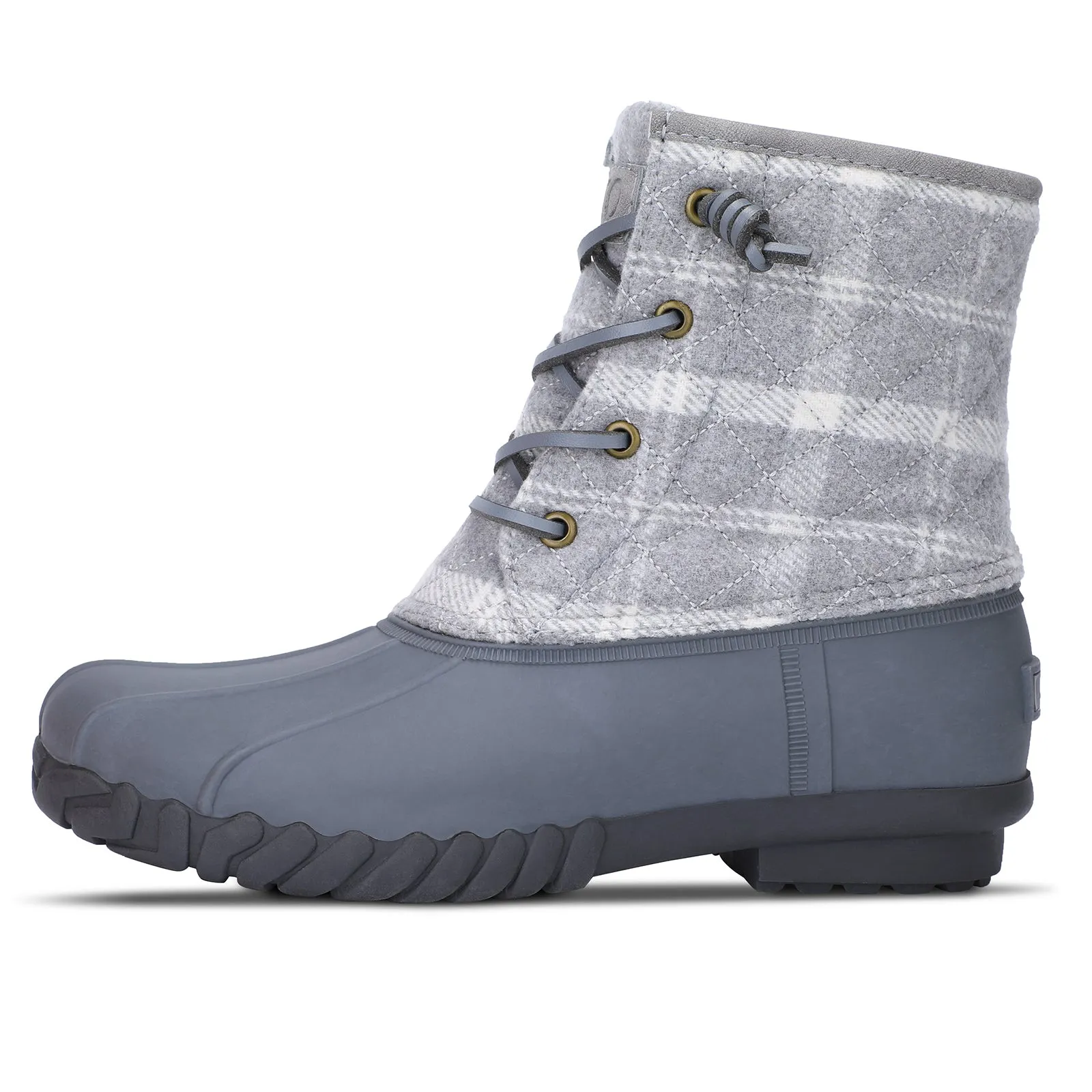 STQ Duck Boots for Women Waterproof Winter Boots Quilted Snow Boots