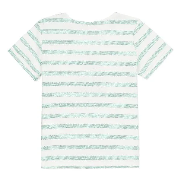 Striped Green Boat T-shirt