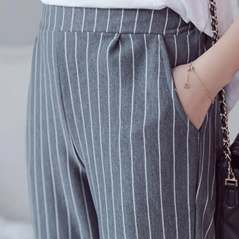 Striped Harem Pants