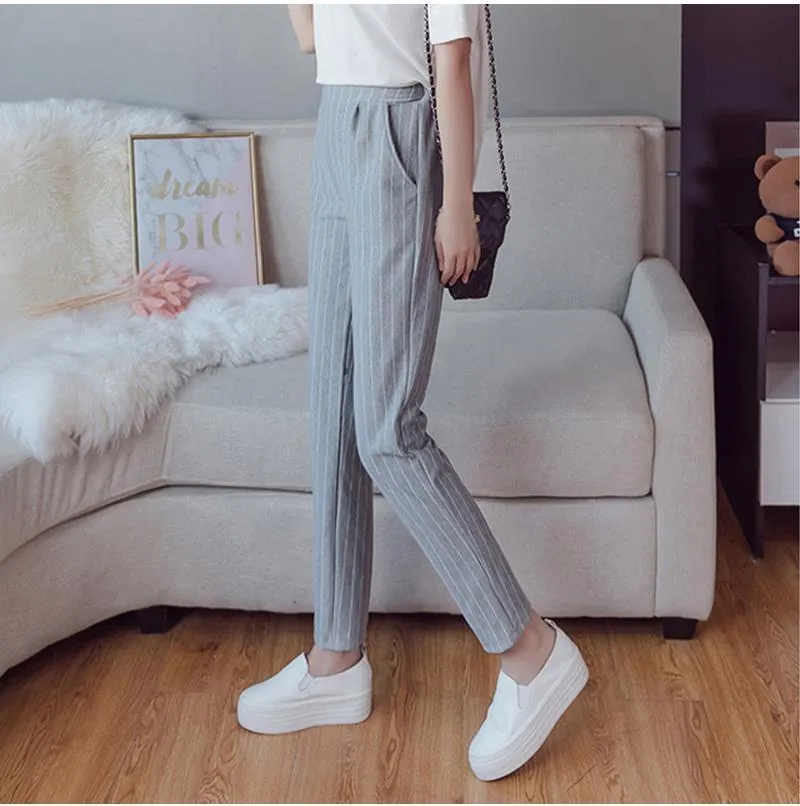 Striped Harem Pants