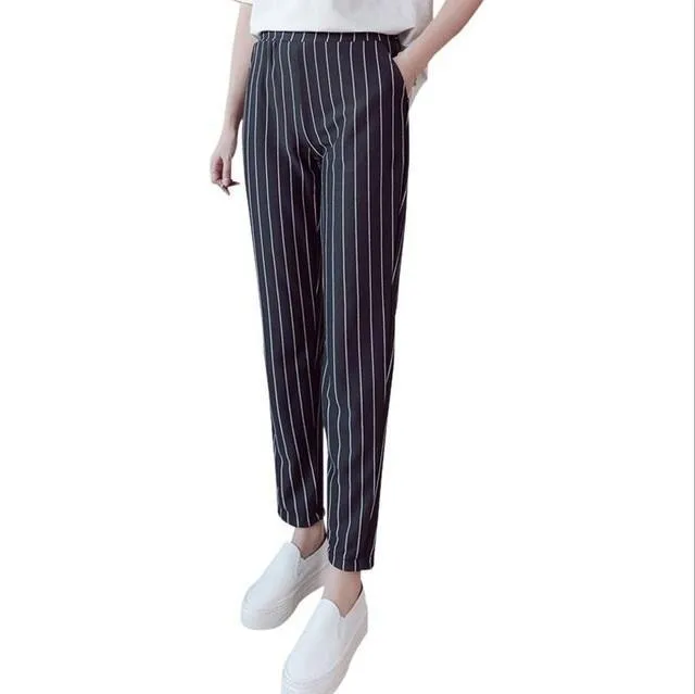 Striped Harem Pants
