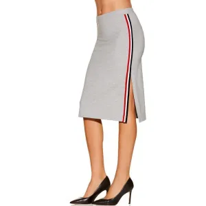Striped Pencil Skirt