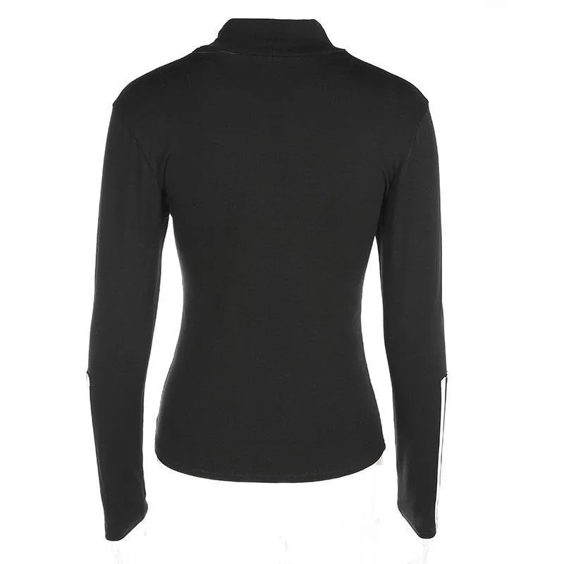 Striped Turtleneck Shirt