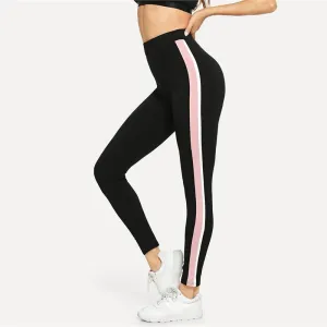 Striped Workout Leggings