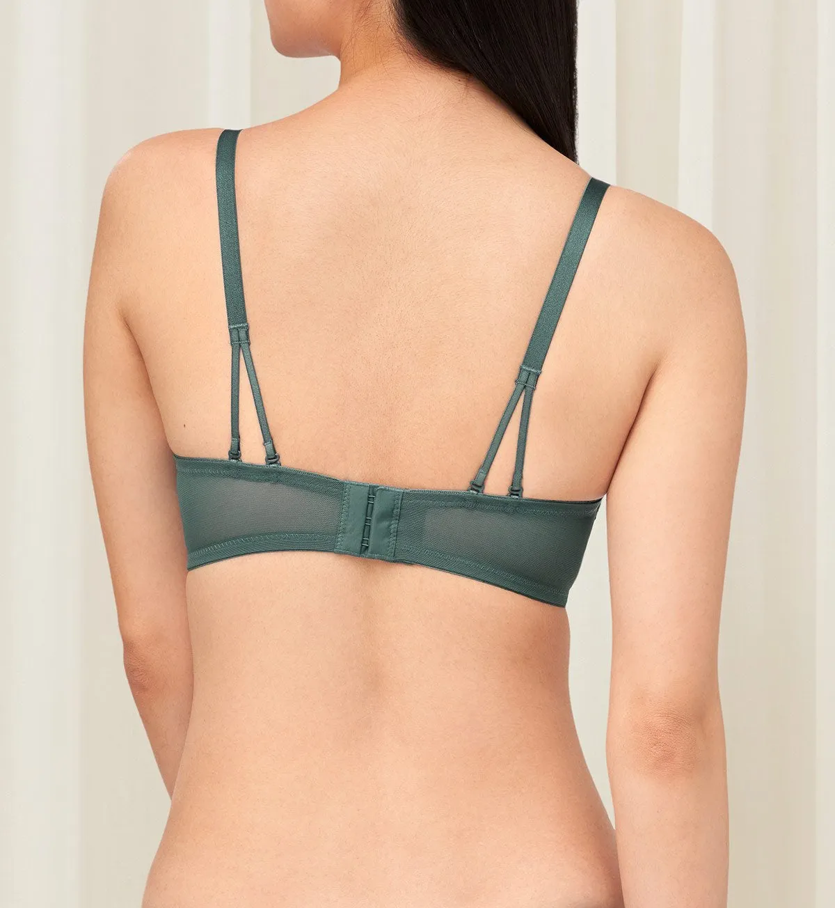 STYLE DOUBLE PUSH WIRED DETACHABLE BRA