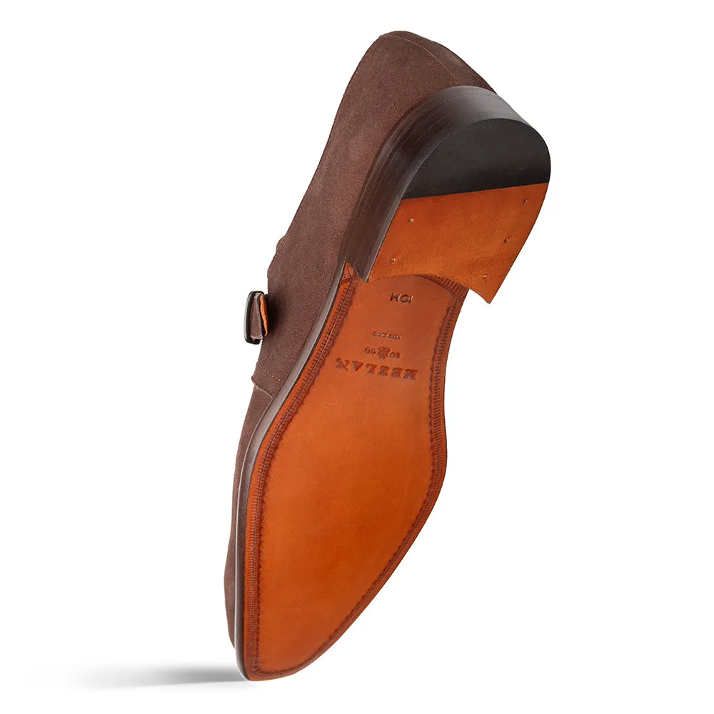 Suede Monk Strap