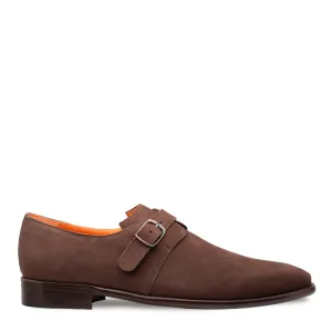 Suede Monk Strap