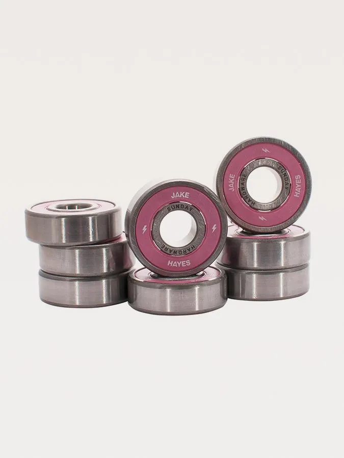 Sunday Hardware - Jake Hayes - Shieldless - Pro Bearings - Grind Supply co - Bideford