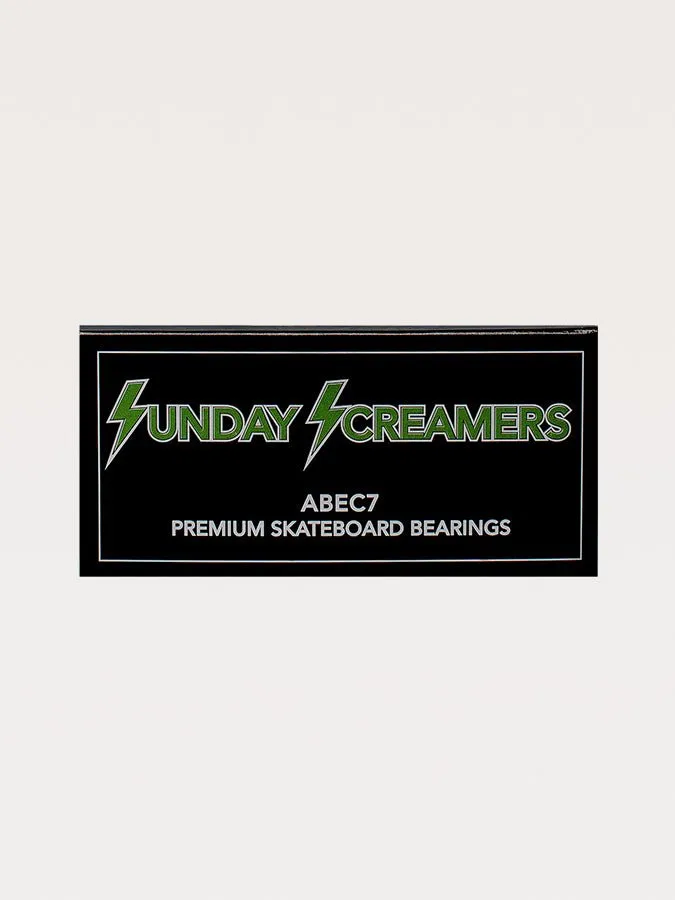 Sunday Hardware - Screamers - Shieldless - Abec 7 - Bearings - Grind Supply co - Bideford