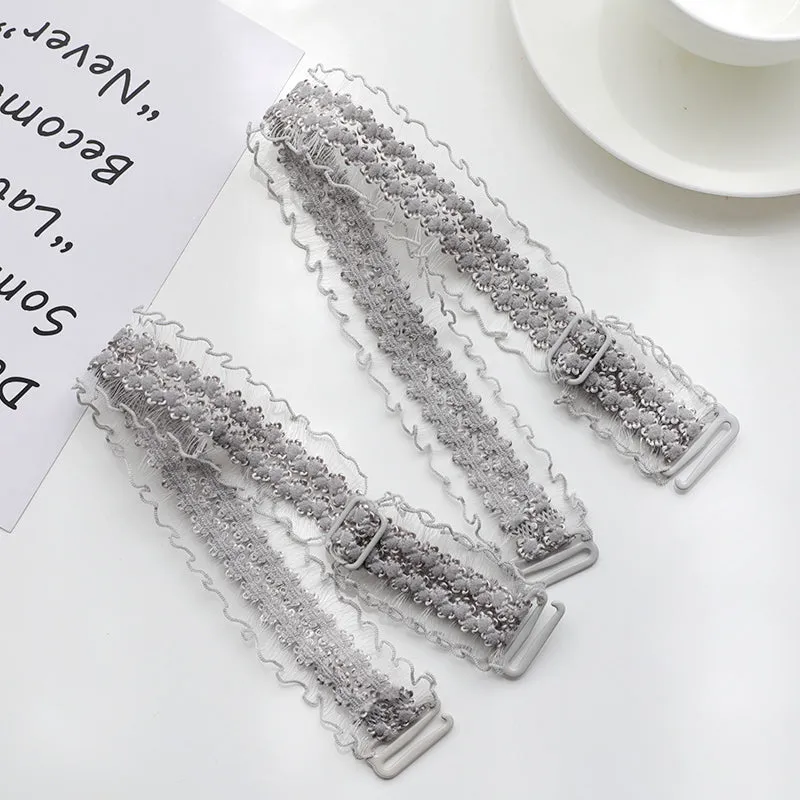 Sweet Lace Bra Straps 2cm Width