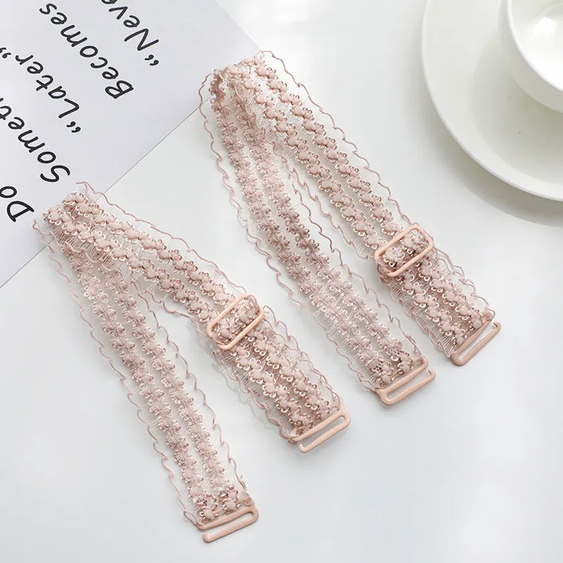 Sweet Lace Bra Straps 2cm Width