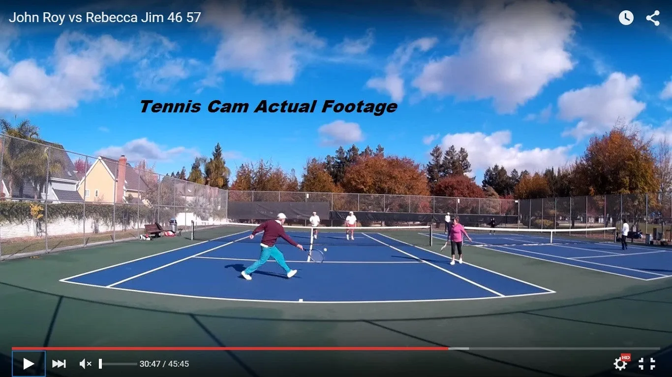 Tennis Cam HD Camera & Fence Mount