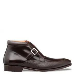 Textured/Hi-Shine Calf Monk DemiBoot