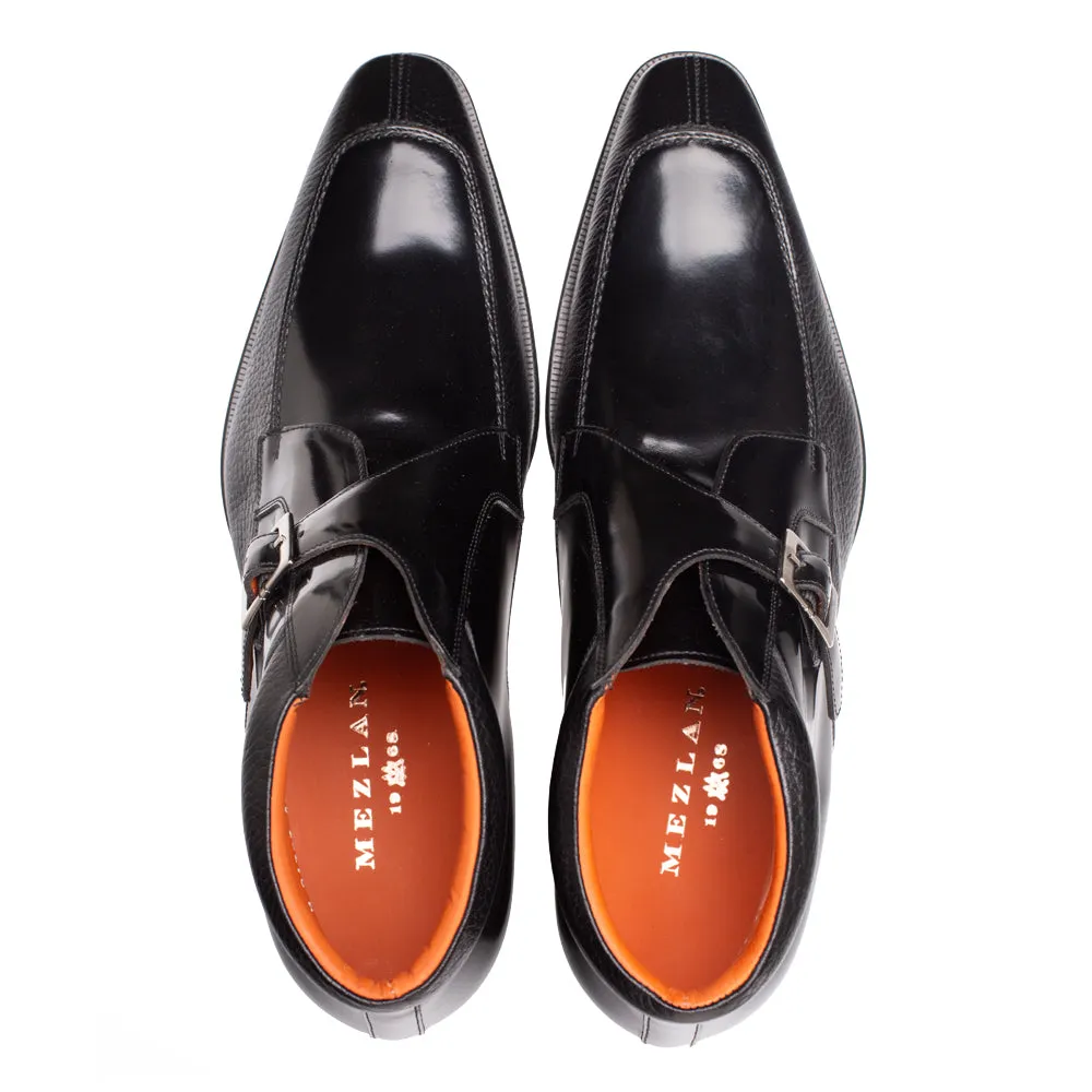 Textured/Hi-Shine Calf Monk DemiBoot