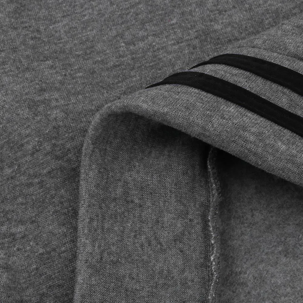 Thick Lace-Up V-Neck Hoodie