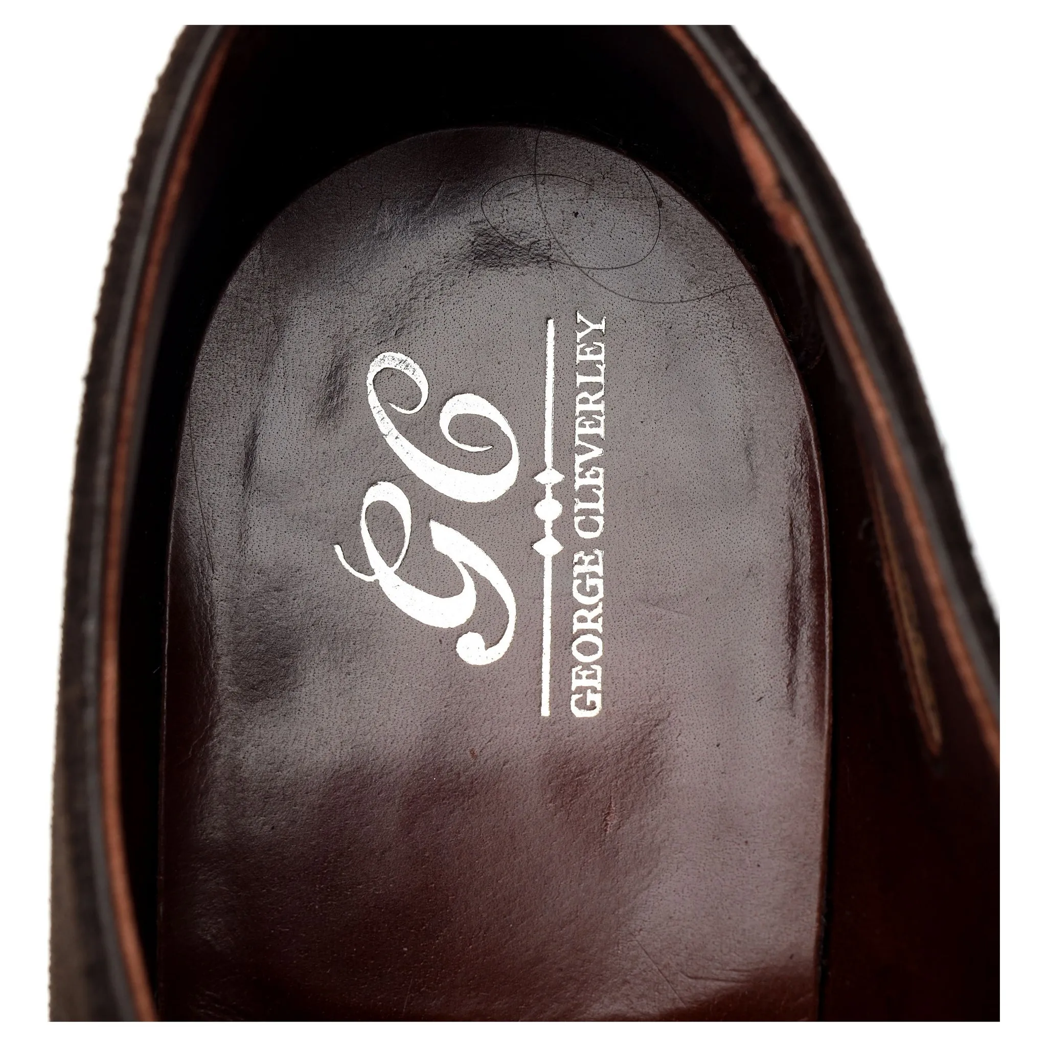 'Thomas' Dark Brown Suede Double Monk Strap UK 9 E