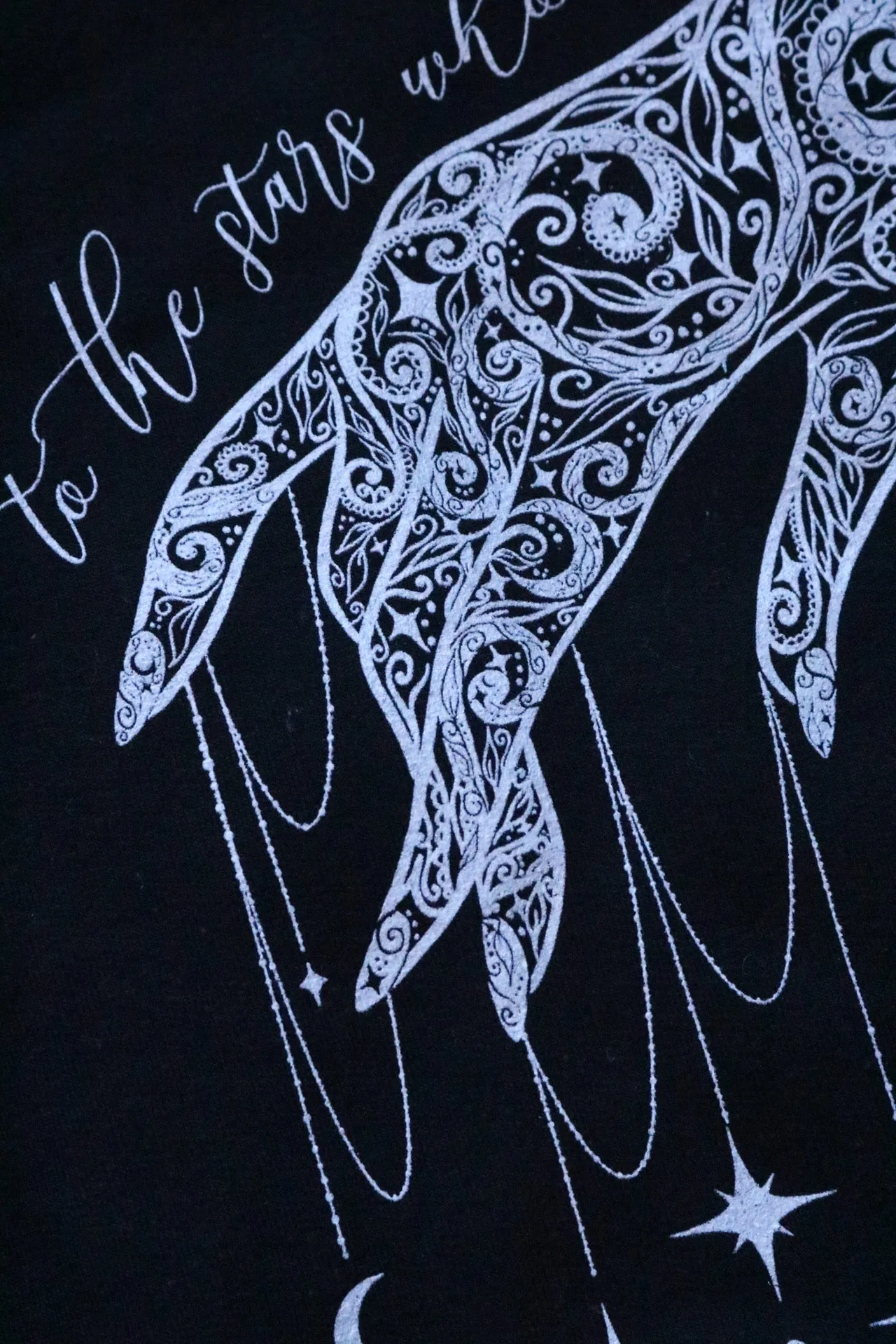 To The Stars printed crewneck