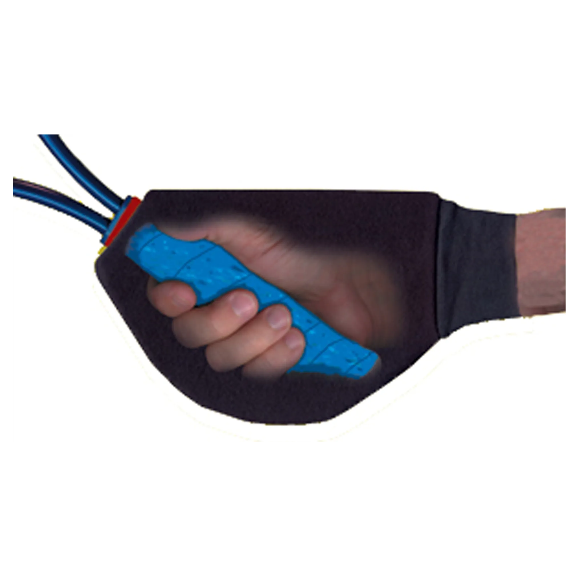 Tourna Hot Glove Tennis Mitt (Black)
