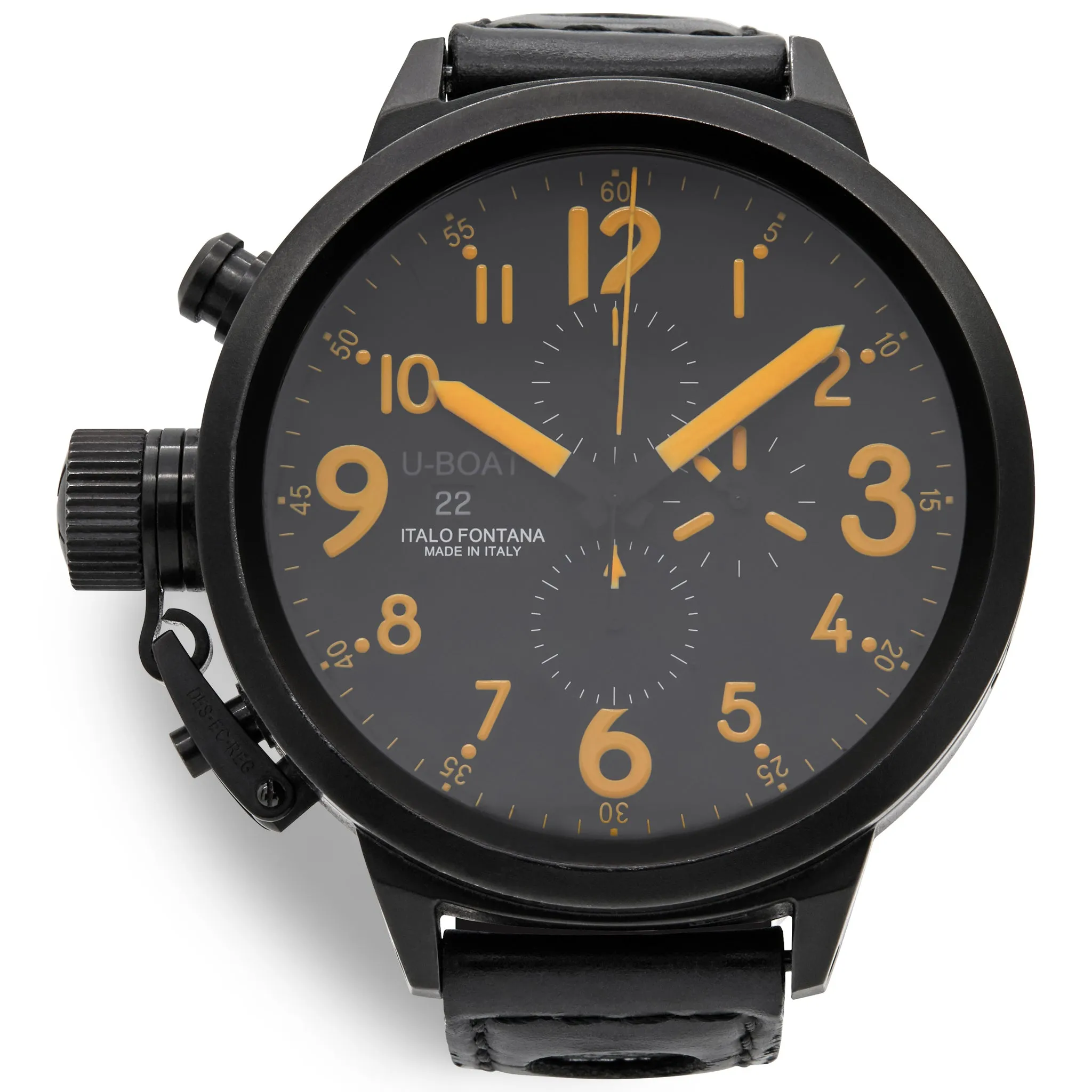 U-Boat Flightdeck U7750/55 Black Dial Automatic Men's Watch
