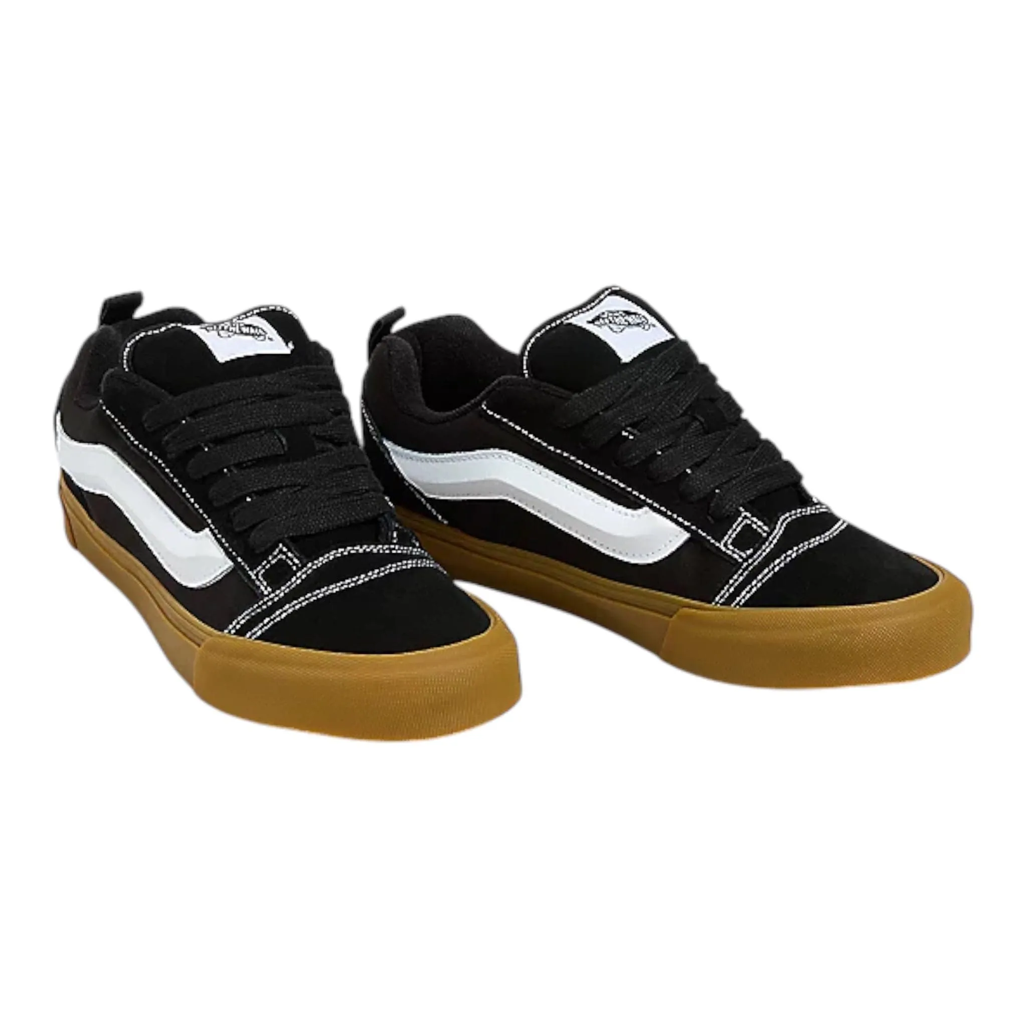 Vans Knu Skool Shoes Black/Gum