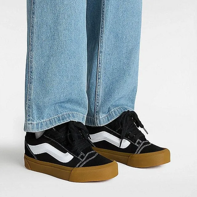 Vans Knu Skool Shoes Black/Gum