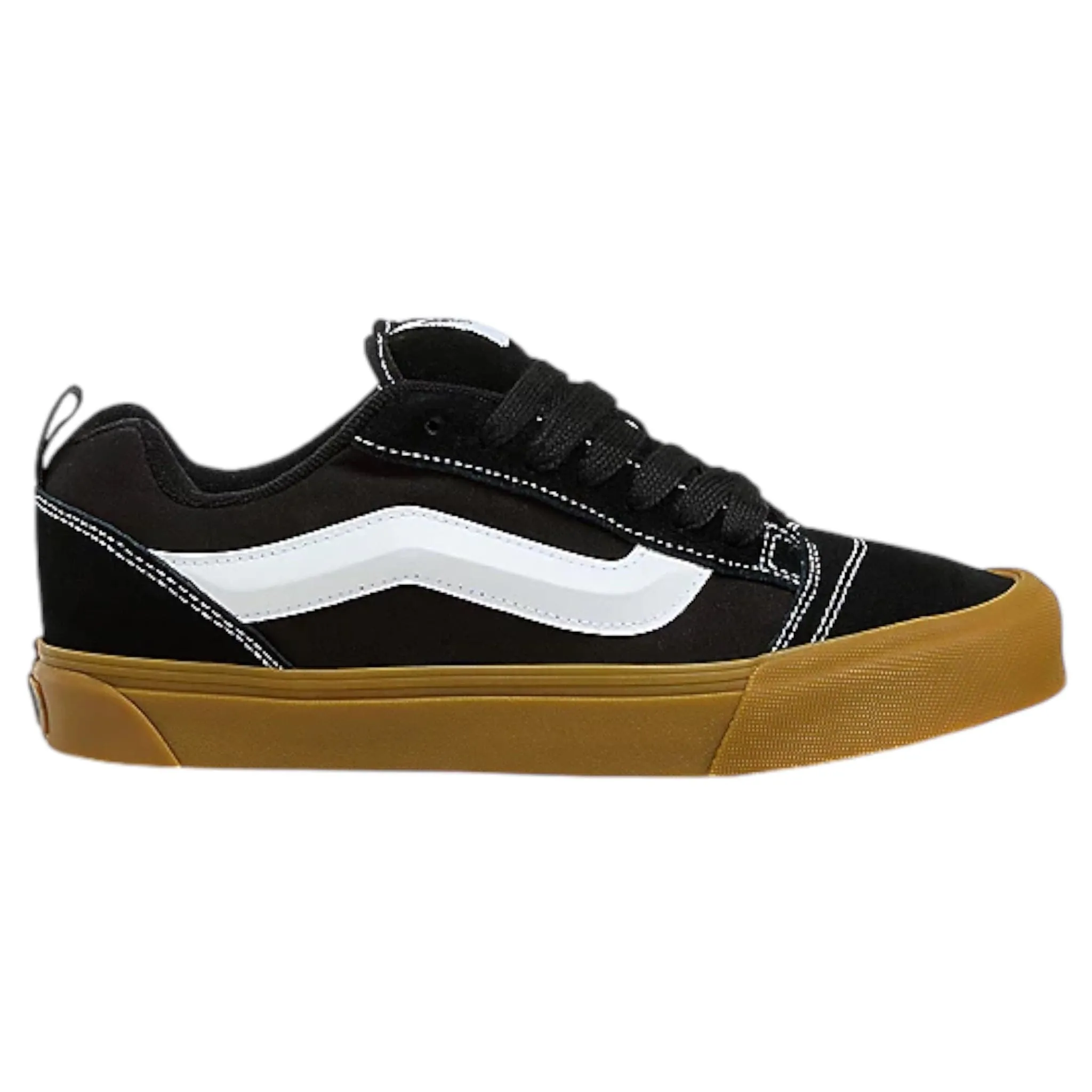 Vans Knu Skool Shoes Black/Gum