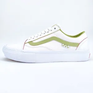 Vans Skate Old Skool White/Mint Wear-away shoe