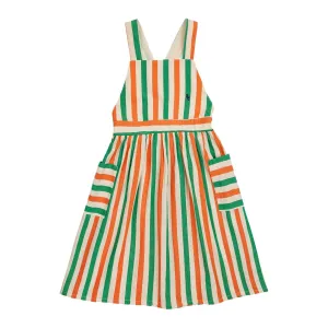 Vertical Stripes Woven Dress