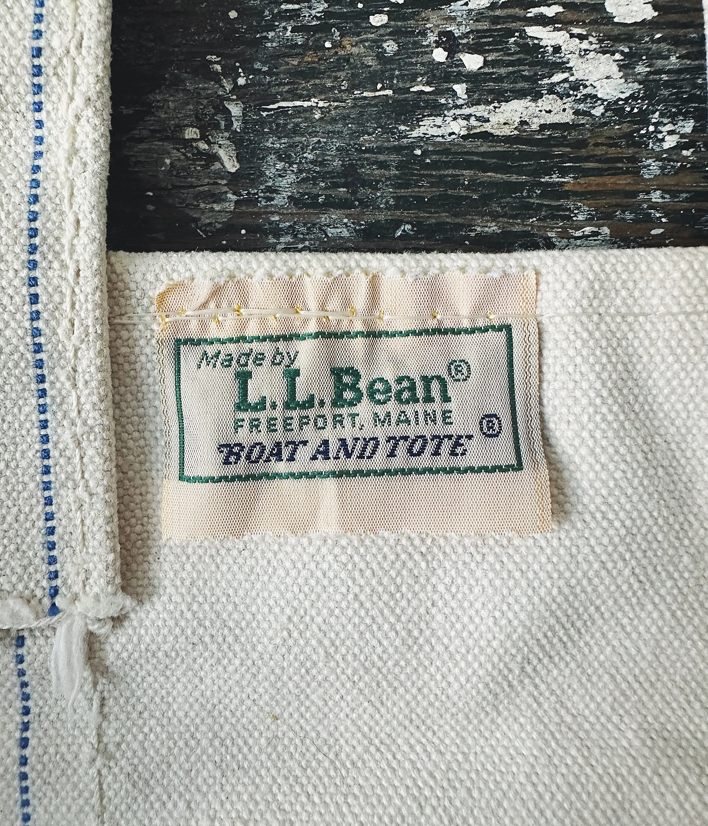 Vintage L.L.Bean Boat and Tote