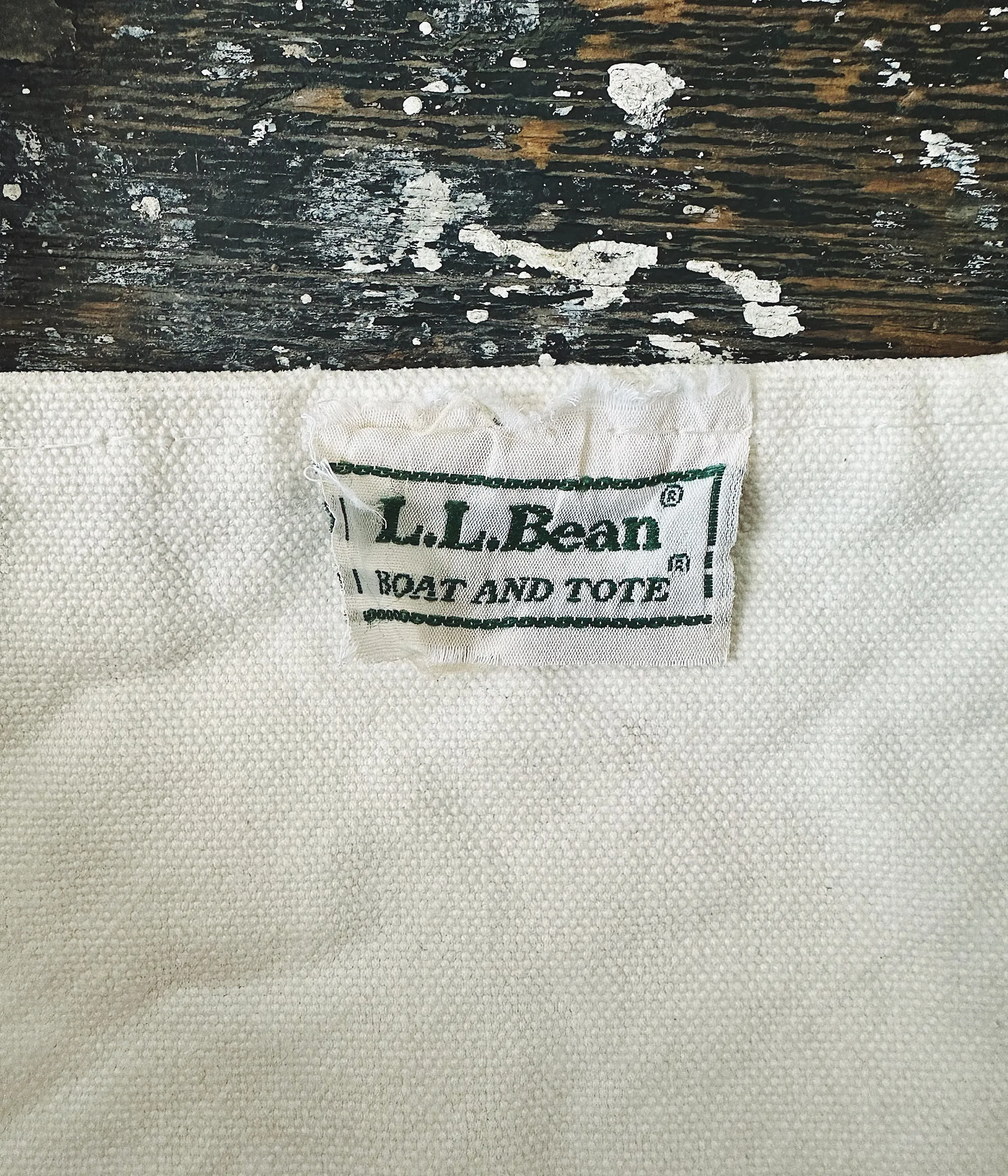 Vintage L.L.Bean Boat and Tote