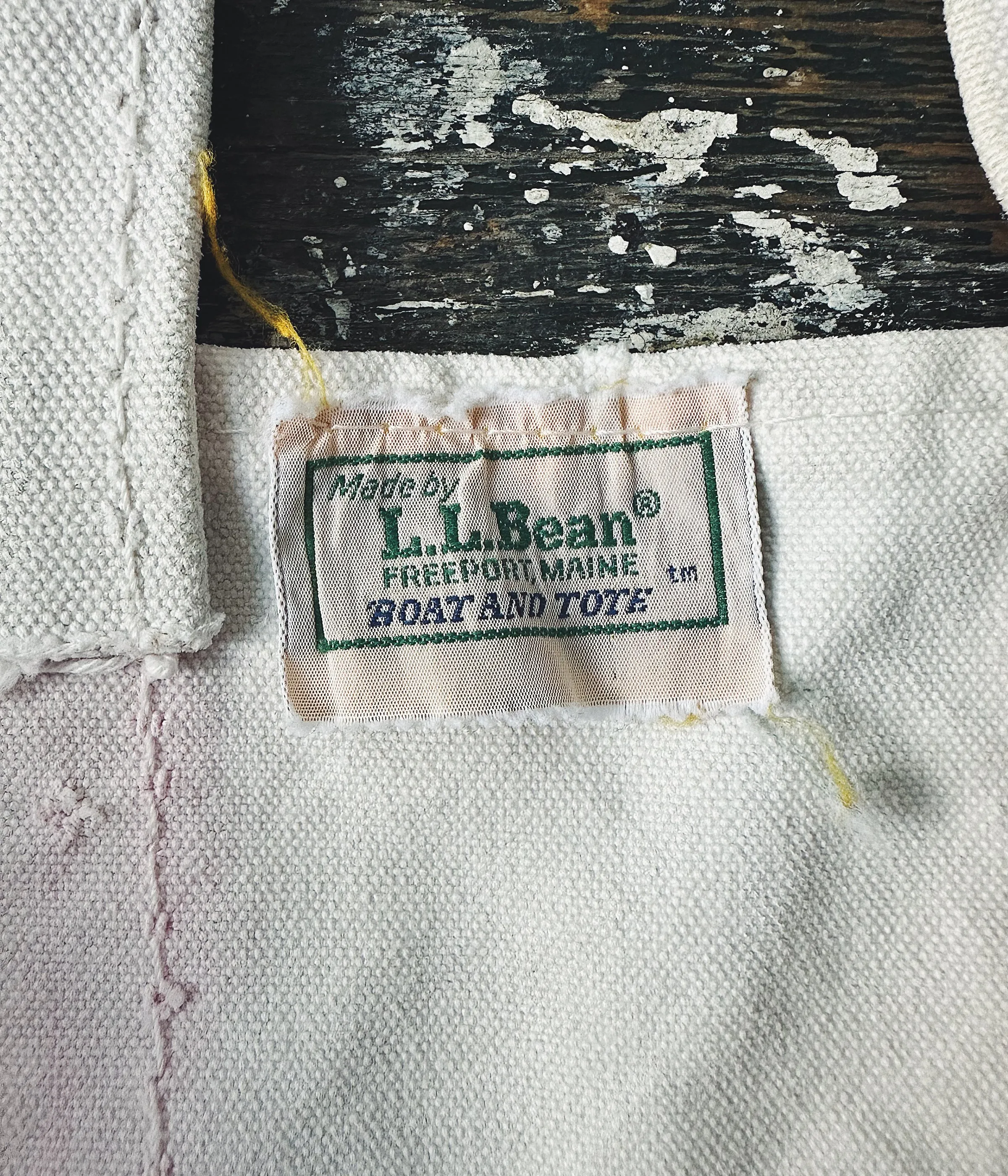 Vintage L.L.Bean Boat and Tote