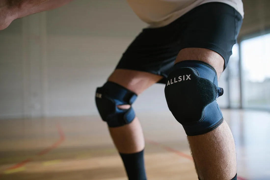 VKP500 Adjustable Volleyball Knee Pads - Navy