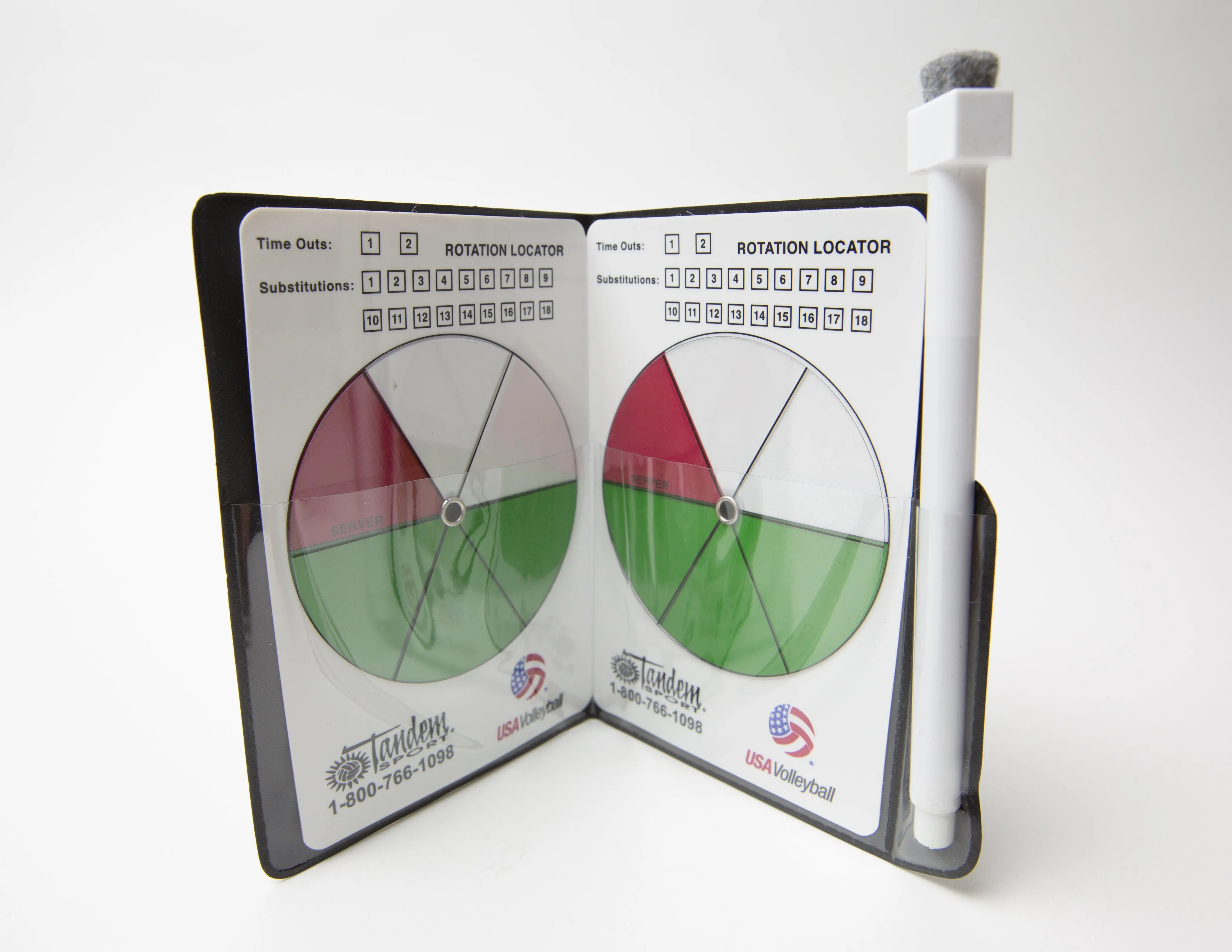 Volleyball Dual Rotation Locator