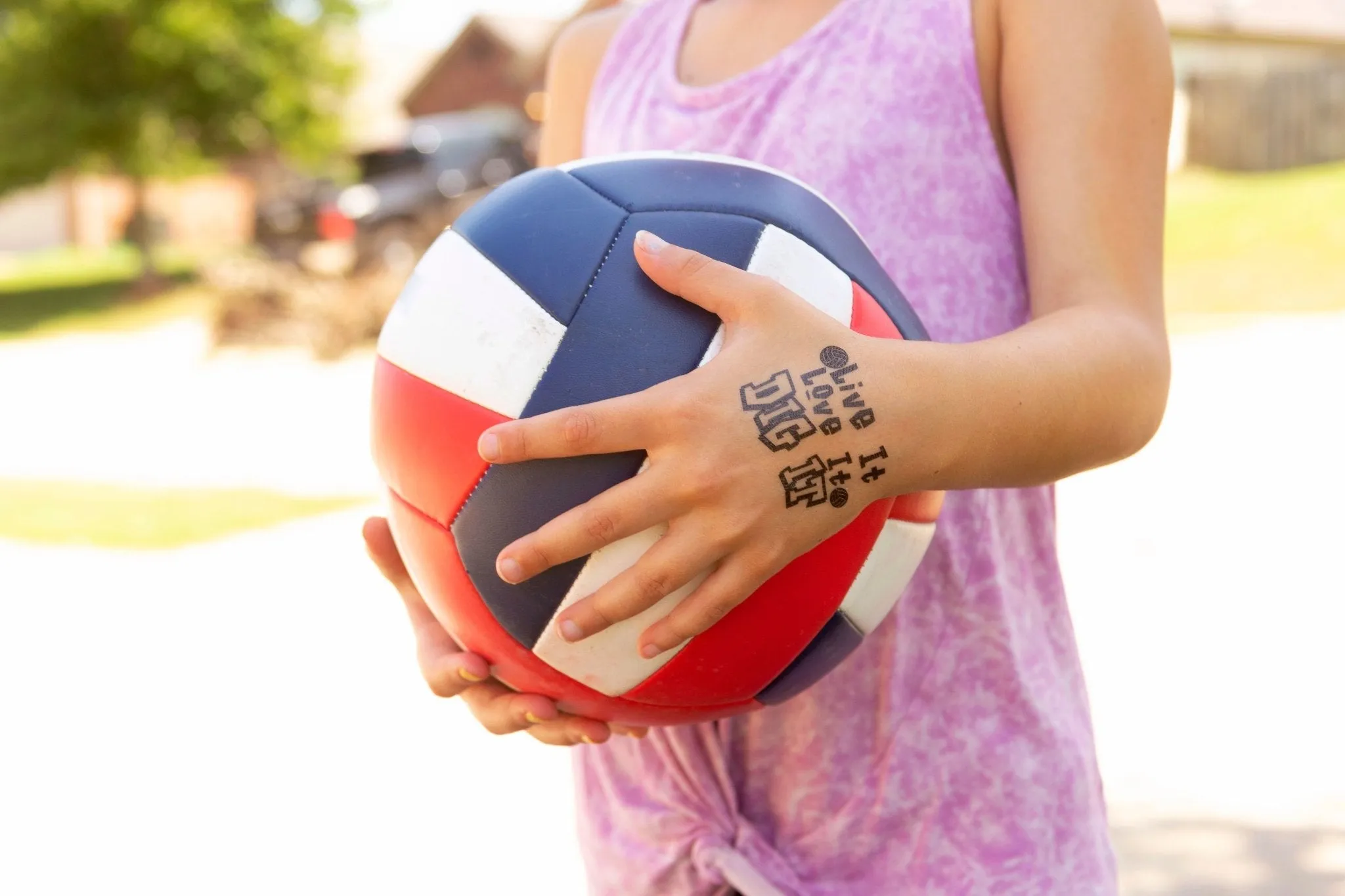 Volleyball Team Gifts Ideas for Players Temporary Tattoos