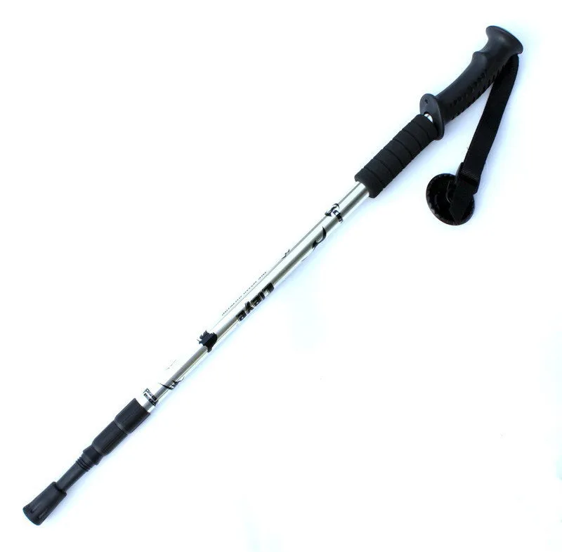 Walking Stick Trekking Aluminum alloy Climbing Stick 2Pc/Pair 135CM