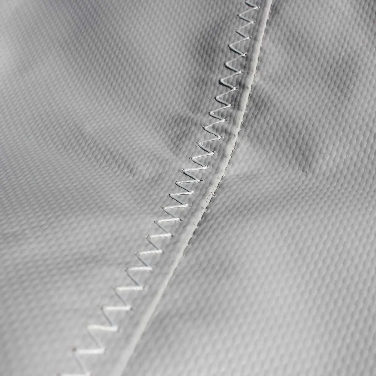 Wanderer Boat Cover - Boom Up - PVC Grey