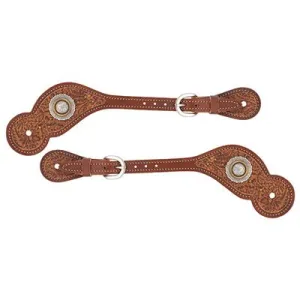 Weaver Western Edge Regular Spur Strap, Sunset