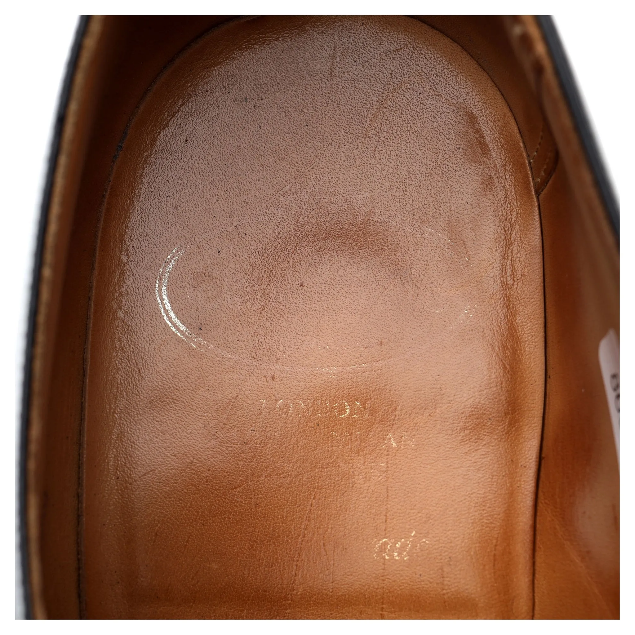 'Westbury' Black Leather Monk Strap UK 9 G