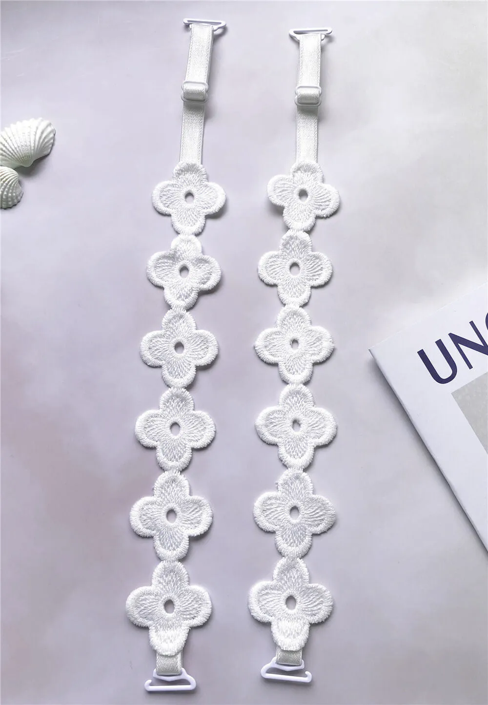 White Bra Strap