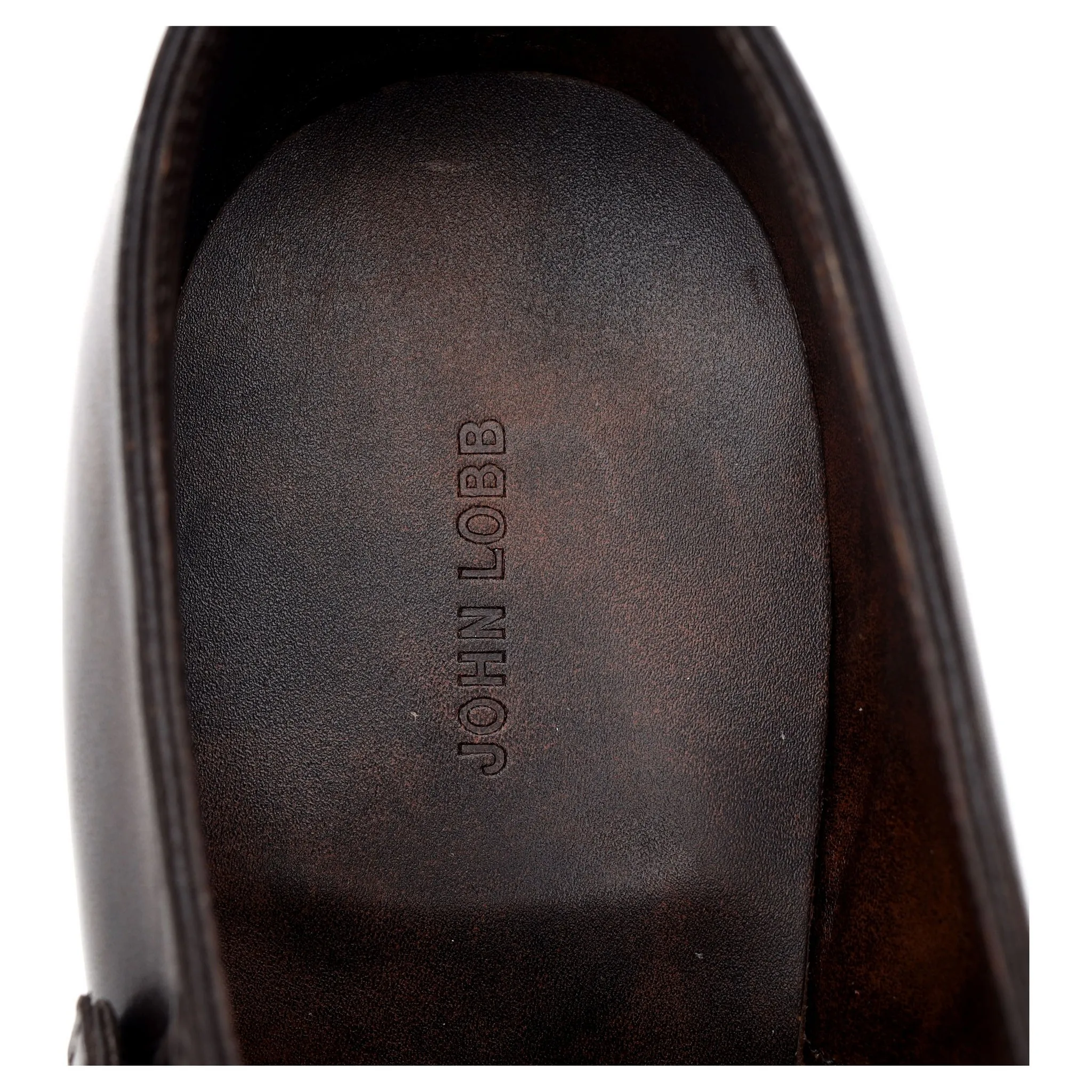 'William' Dark Brown Museum Leather Double Monk Strap UK 6.5 E