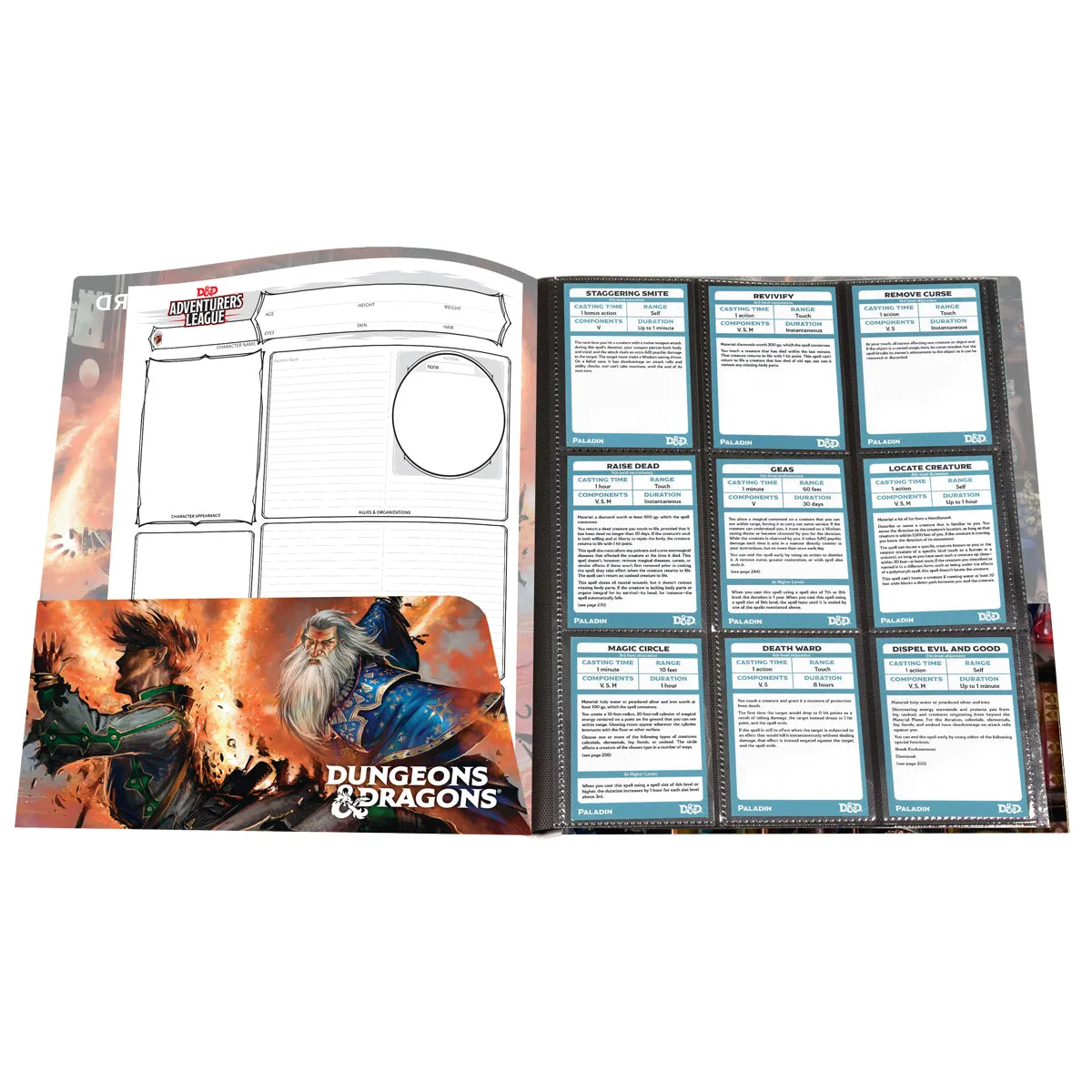 Wizard - Class Folio with Stickers for Dungeons & Dragons