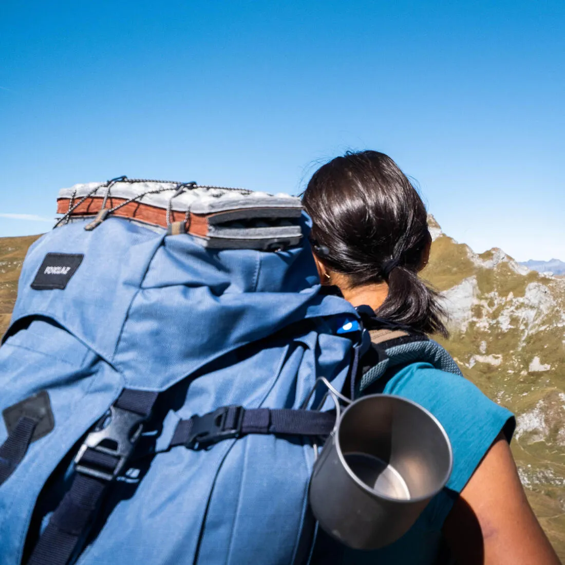 Women's Trekking Backpack 50 10 L - MT900 SYMBIUM